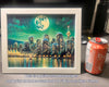 Vancouver Moonlight Memory – Digital Print | Instant Download
